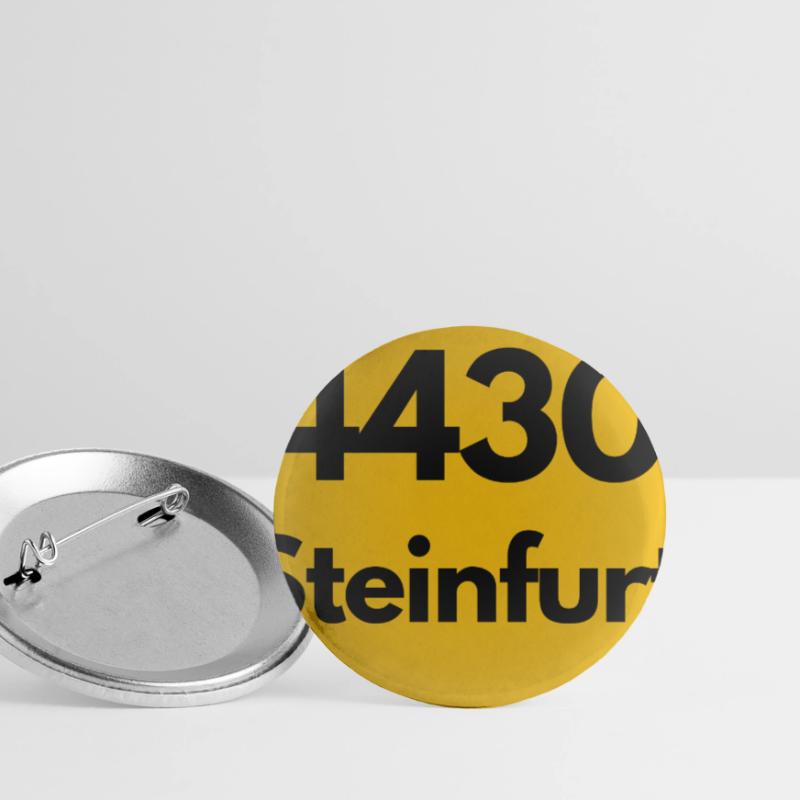 OLD POSTCODE POSTCODE RETRO 4430 STEINFURT – NRW Buttons small 1''/25 mm (5-pack)