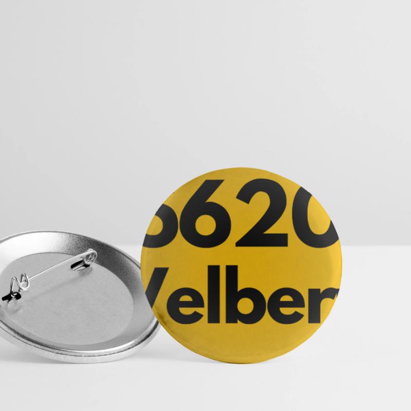 OLD POSTCODE POSTCODE RETRO 5620 VELBERT NRW Buttons small 1''/25 mm (5-pack)