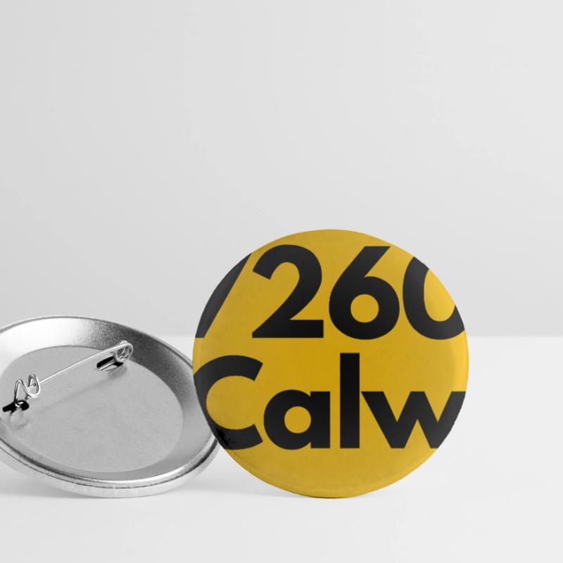 OLD POSTCODE POSTCODE RETRO 7260 CALW HEIMATSTOLZ Buttons small 1''/25 mm (5-pack)