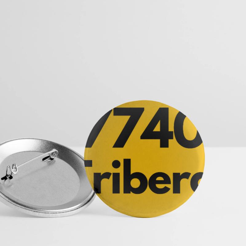 OLD POSTCODE ZIP CODE RETRO 7740 TRIBERG HEIMAT Buttons small 1''/25 mm (5-pack)