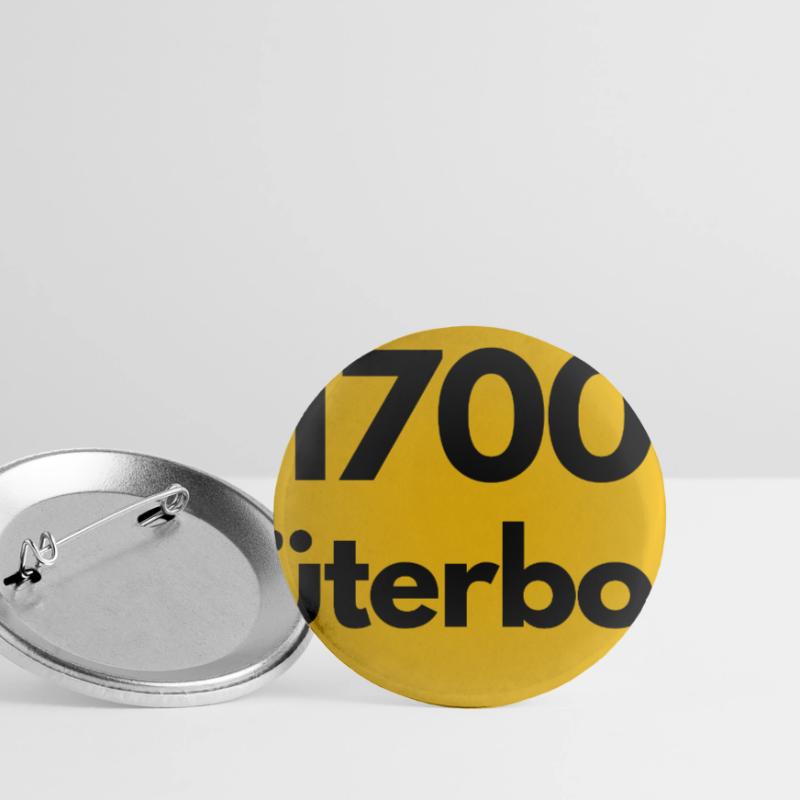 OLD POSTCODE POSTCODE RETRO 1700 JÜTERBOG HEIMAT Buttons small 1''/25 mm (5-pack)