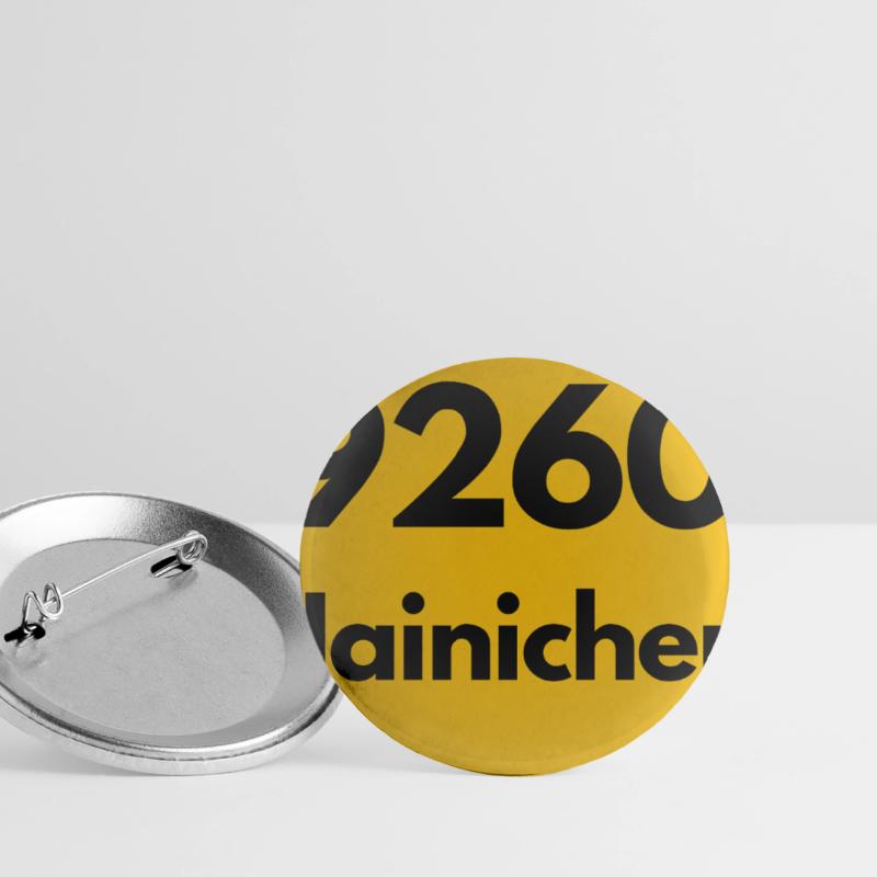 OLD POSTCODE 9260 SAXONY HAINICHEN POSTAL CODE Buttons small 1''/25 mm (5-pack)