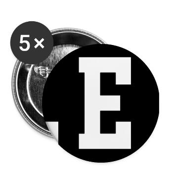 Malle 2026 - Buttons small 1''/25 mm (5-pack) - white - Front
