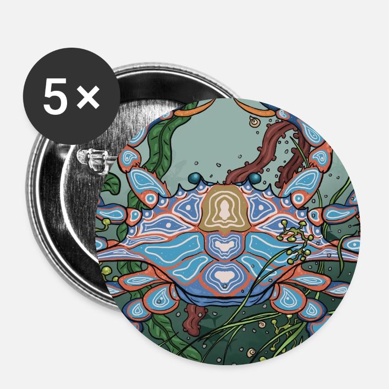 Totem - Buttons small 1''/25 mm (5-pack) - white
