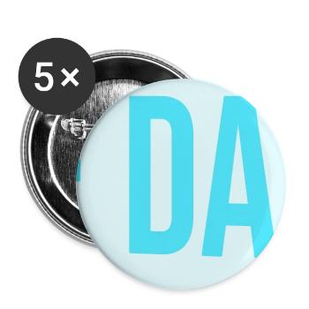 Have A Nice Day Lustig Sarkastischer Spruch Nett - Buttons klein 25 mm (5er Pack) - Weiß - Vorne