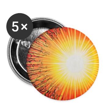 Dissolution de la Porte des étoiles de l’ancienne matrice Sonja Ariel - Lot de 5 petits badges (25 mm) - blanc - Devant
