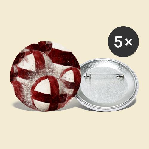 Radball | Cycle Ball Handy Hülle - Buttons klein 25 mm (5er Pack)