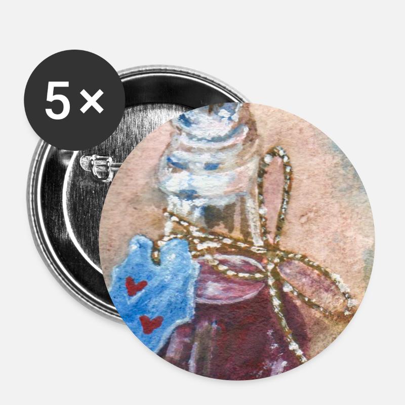 Potion - Buttons small 1''/25 mm (5-pack) - white