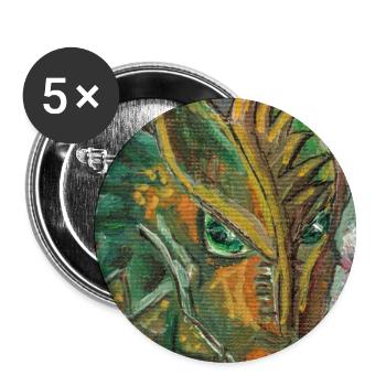 Look there... - Buttons small 1''/25 mm (5-pack) - white - Front