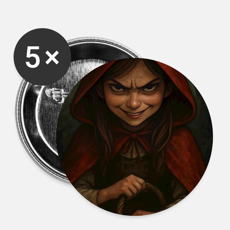 Fire Cap - Buttons small 1''/25 mm (5-pack) - white