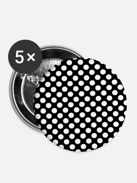  Hintergrund Textur Vorlage personalisieren - Buttons klein 25 mm (5er Pack) - Weiß