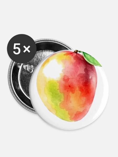 Mango - Buttons klein 25 mm (5er Pack) - Weiß