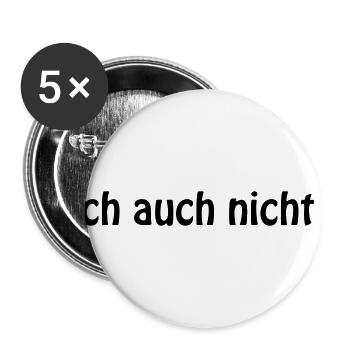 schizo2 - Buttons small 1''/25 mm (5-pack) - white - Front