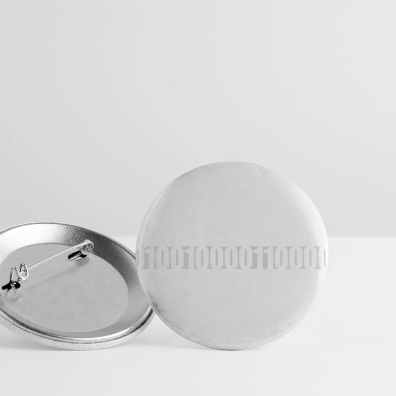 Binary Code Program Language Buttons small 1''/25 mm (5-pack)