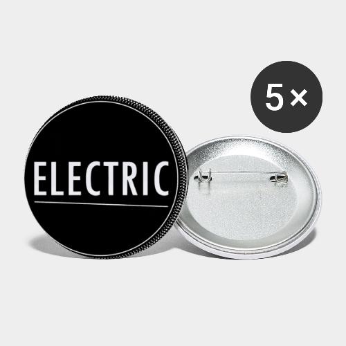 Electric (red light) - Buttons klein 25 mm (5er Pack)