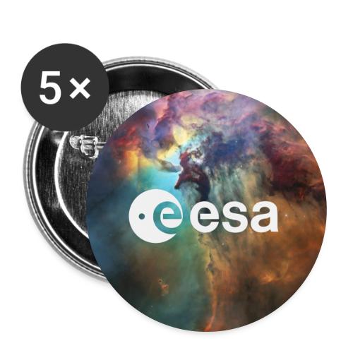Hubble - Lagoon Nebula - Buttons small 1''/25 mm (5-pack)