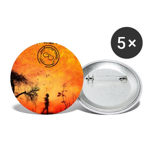 Connect The Circle - Burn The Sky - Liten pin 25 mm (5-er pakke)