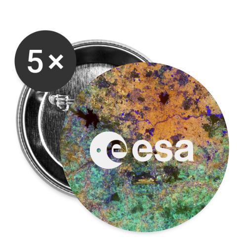 Earth from Space - Hyderabad, India - Buttons small 1''/25 mm (5-pack)