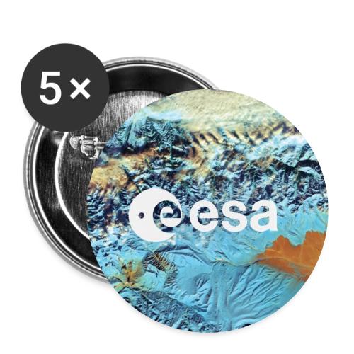 Earth from Space - China’s Tian Shan mountains - Buttons small 1''/25 mm (5-pack)