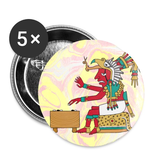 Eagle Warrior Plays Go - Buttons small 1''/25 mm (5-pack)