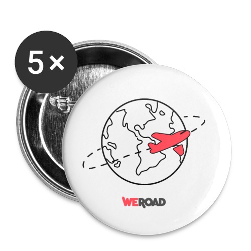 Mondo nero WeRoad - Confezione da 5 spille piccole (25 mm)