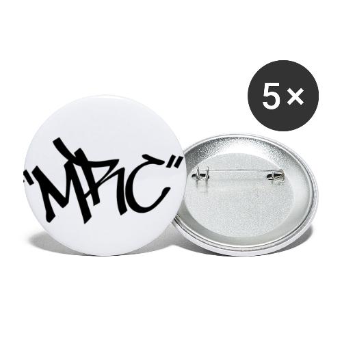 mrctag - Buttons klein 25 mm (5er Pack)