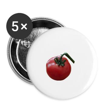 tomato tomate - Buttons klein 25 mm (5er Pack) - Weiß - Vorne