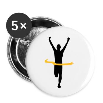 Champion Winner - Buttons small 1''/25 mm (5-pack) - white - Front