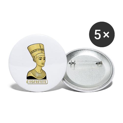 Nofretete I Königin von Ägypten - Buttons klein 25 mm (5er Pack)