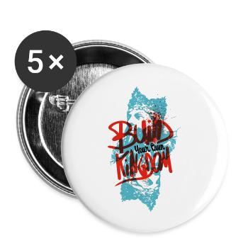 Build Your Own Kingdom ! Only One Place - Buttons small 1''/25 mm (5-pack) - white - Front