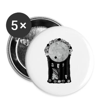Magical Gate Arbor - The of Orbis - Buttons small 1''/25 mm (5-pack) - white - Front