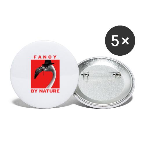 Fancy Flamingo - Buttons klein 25 mm (5er Pack)