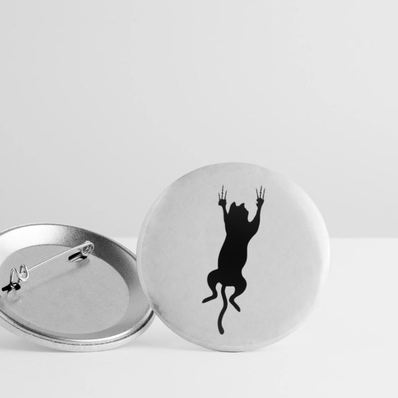 cat scratch Buttons small 1''/25 mm (5-pack)