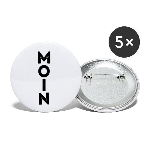 Moin - Buttons klein 25 mm (5er Pack)