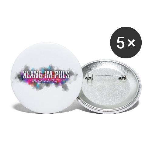 Klang/im/Puls - Music with Soul - Buttons klein 25 mm (5er Pack)