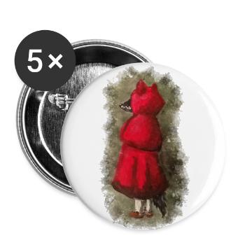 " You Are Your Own Danger " - Buttons small 1''/25 mm (5-pack) - white - Front