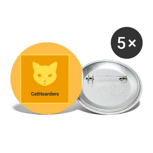 Squared Logo - Buttons klein 25 mm (5-pack)