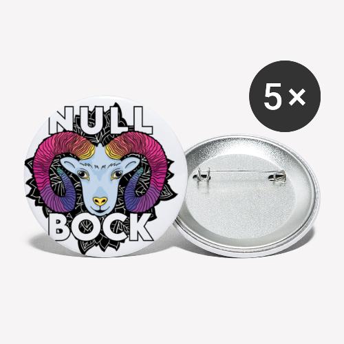 Null Bock Widder - Lot de 5 petits badges (25 mm)
