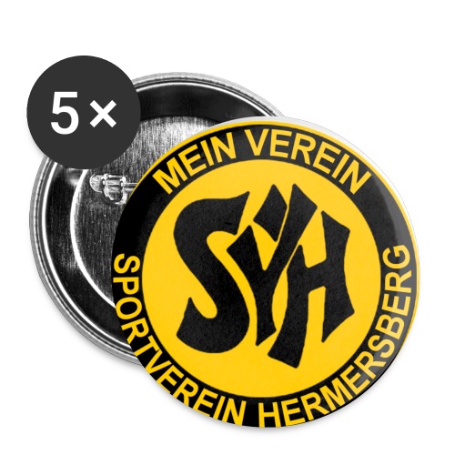 SVH - Buttons klein 25 mm (5er Pack)