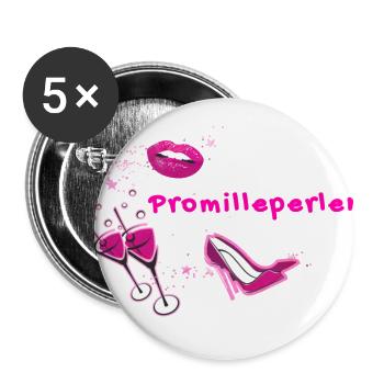 Malle, Holiday, Drink, Stars, Alcohol - Buttons small 1''/25 mm (5-pack) - white - Front