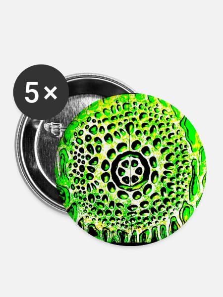 Door to Heaven - Buttons klein 25 mm (5er Pack) - Weiß