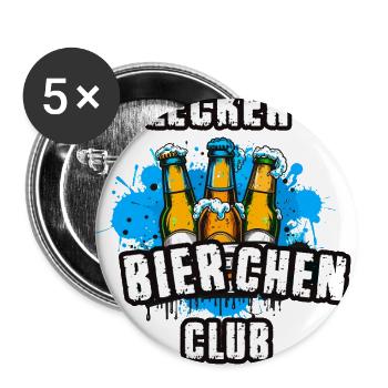 graffiti ,illustration ,lecker bierchen, club - Buttons klein 25 mm (5er Pack) - Weiß - Vorne