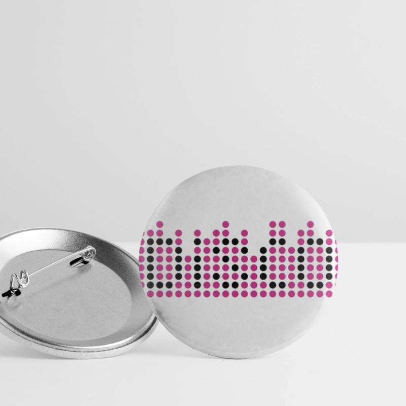 disco 2c equalizer FR Lot de 5 petits badges (25 mm)