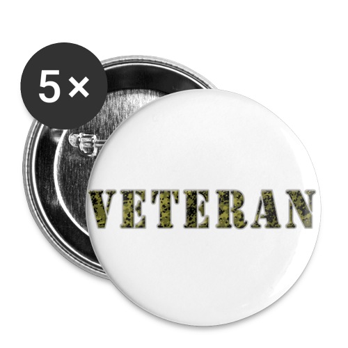 VeteranCamoM84 - Buttons/Badges lille, 25 mm (5-pack)