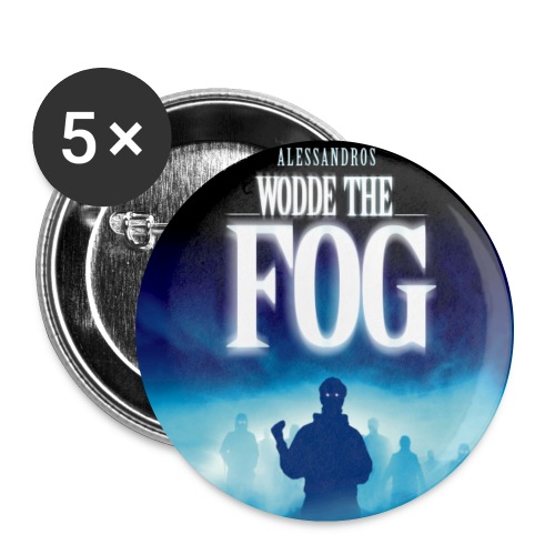 WODDE THE FOG | cinemaVOLANTE - Buttons klein 25 mm (5er Pack)