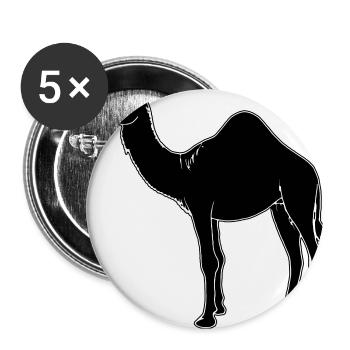 camel - Buttons small 1''/25 mm (5-pack) - white - Front