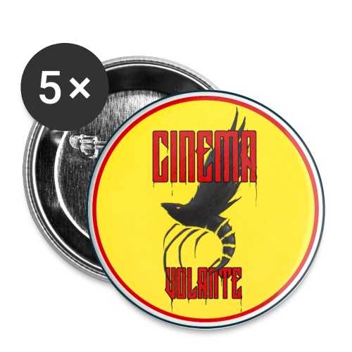 Scampo Giallo libro 2 0 frei - Buttons klein 25 mm (5er Pack)