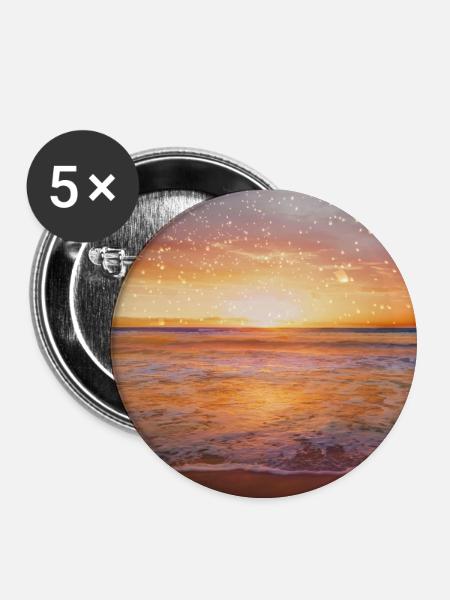 Made for Glory - Buttons klein 25 mm (5er Pack) - Weiß