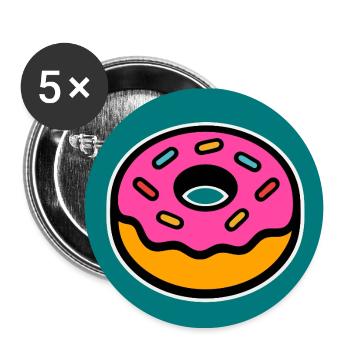 Badge Baltrou – Cotisan en Détresse - Lot de 5 petits badges (25 mm) - blanc - Devant