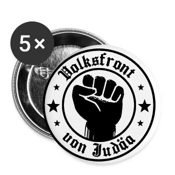 Volksfront von Judäa - Buttons klein 25 mm (5er Pack) - Weiß - Vorne